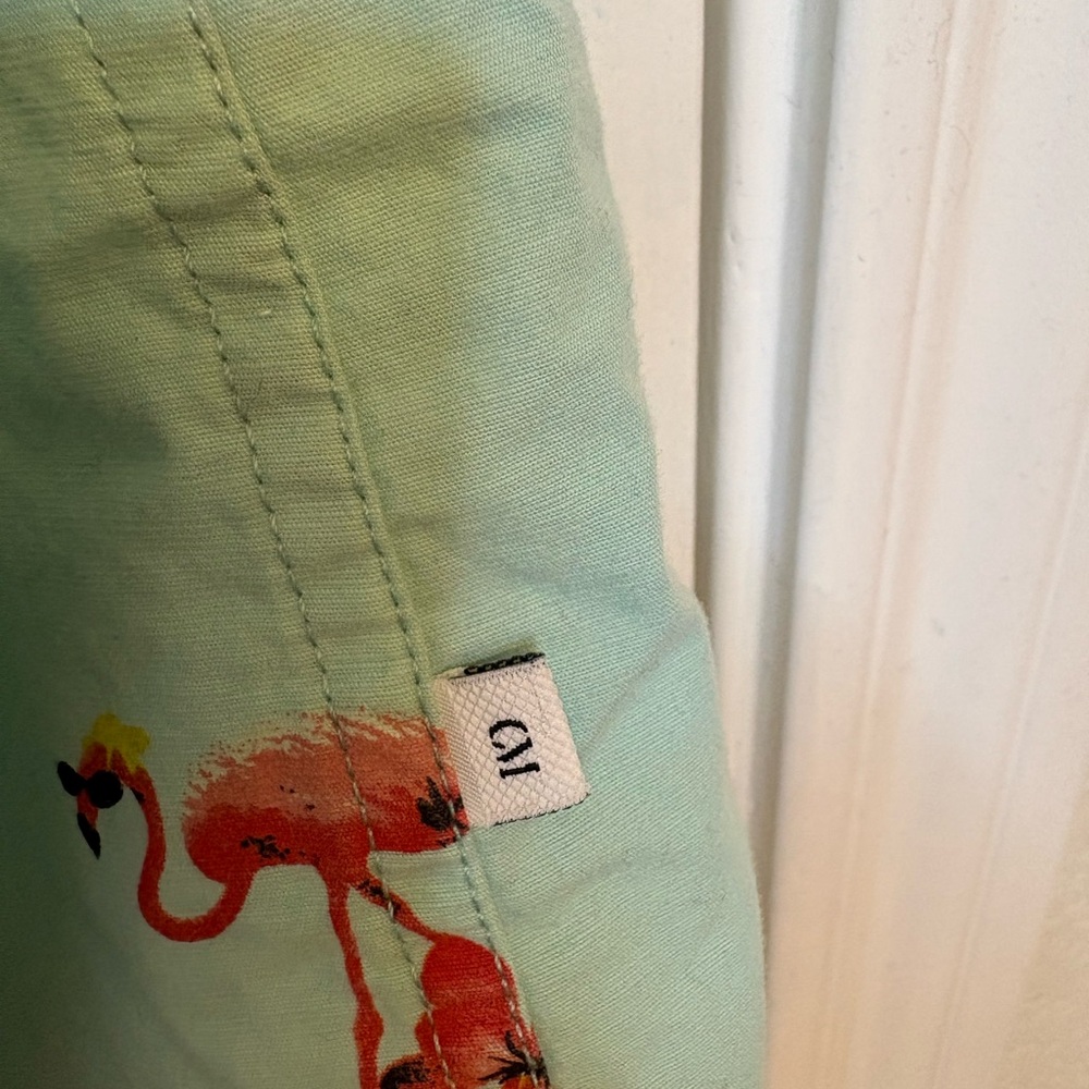 Cactus Man Ricky Singh Flamingo Print Shirt Slim Fit Tropical Resort Medium - Picture 4 of 6